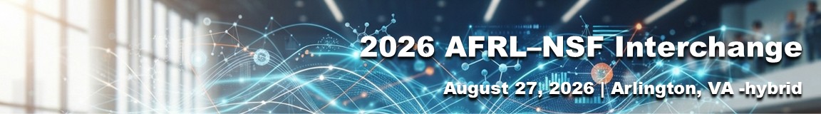 2026 AFRL-NSF Interchange event banner